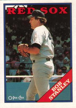 1988 O-Pee-Chee Baseball Cards 369     Bob Stanley